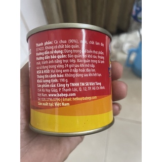 Sốt tươmg cà past hiệu Bà bếp cô đặc 198gr