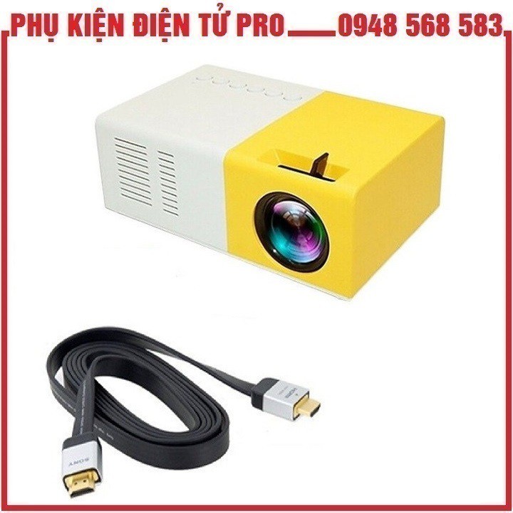 BỘ SẢN PHẨM MÁY CHIẾU MINI LCD LED PROJECTOR PD300 DÙNG CHO MÁY TÍNH, LAPTOP