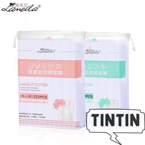 Bông Tẩy Trang Laneila Túi 222 Miếng nhập khẩu chính hãng BTT01