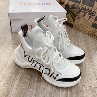 Giầy LV.arghtr trắng đen lai au ( full box + free ship )