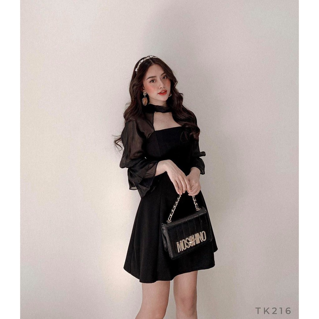 ĐẦM DỰ TIỆC XÒE PHỐI VOAN SIÊU XINH LAGI DRESS