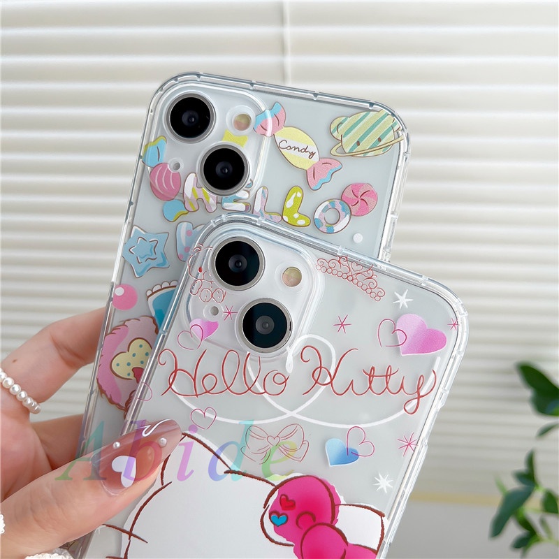 Ốp Điện Thoại Mềm In Hình Mèo Kitty Cho Oppo F11 A91 reno2F A72 A92 4G A55 A56 A57 A5 2020 reno 5pro