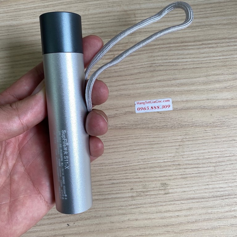 Đèn pin siêu sáng mini nhỏ gọn Supfire S11-X chính hãng cực đẹp –