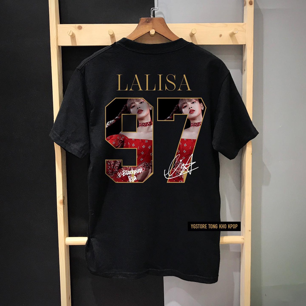 Áo thun cotton thời trang LALISA BLACKPINK - LISA 97