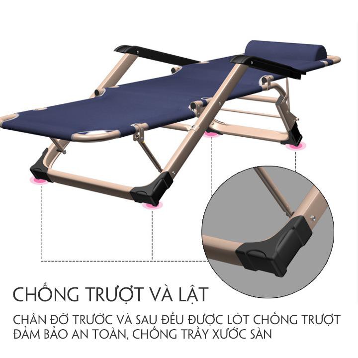 Ghế thông minh kết hợp giường xếp tiện dụng và linh hoạt | BigBuy360 - bigbuy360.vn