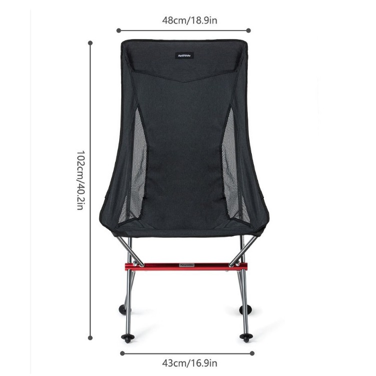 Ghế gấp dã ngoại NatureHike NH18Y060-Z – Hàng chính hãng