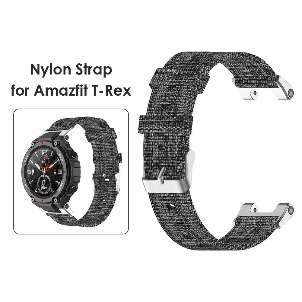 Dây Đeo Vải Canvas 5 Màu Cho Huami Amazfit T-Rex A1918