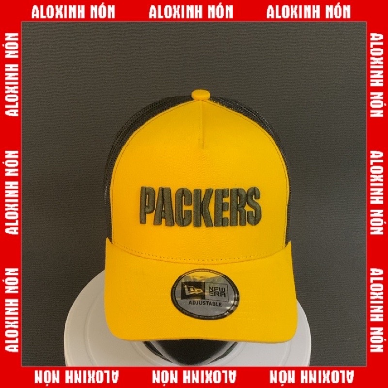 Nón Mũ Nam Nũ Packers, Màu Vàng, Tự Chụp 100%, Nón Xinh HCM 039