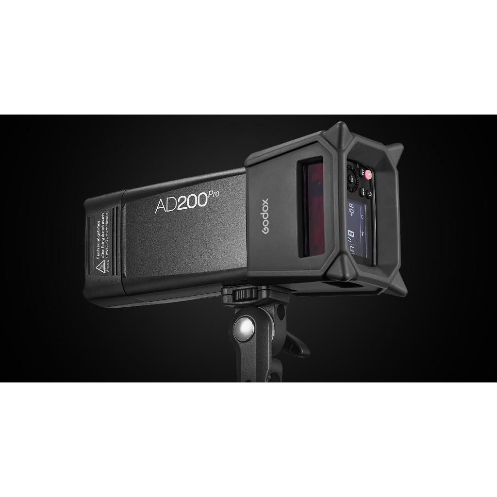 FENDER Tấm Chắn Bùn AD200PRO-PC Bằng Silicon Bảo Vệ Cho Godox AD200PRO AD200 PRO