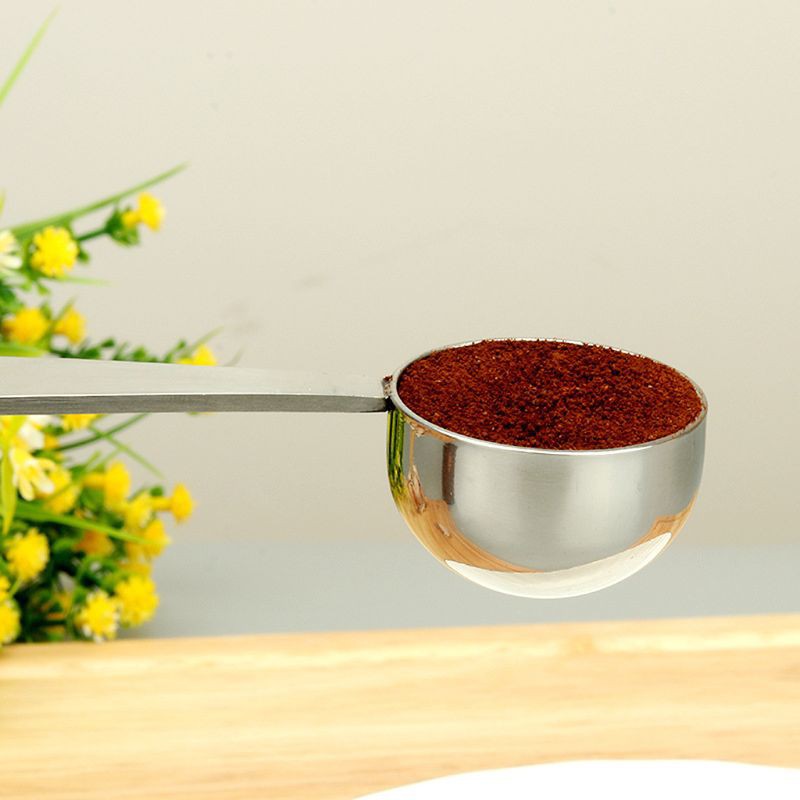 Muỗng đo lường cà phê 2 trong 1, thìa nén cà phê tiện lợi - Dụng cụ pha cà phê ( 1 cái)