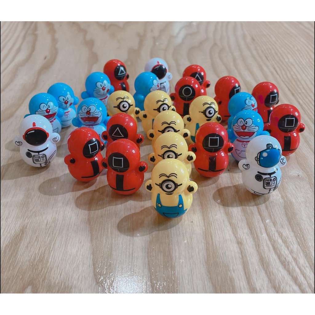 Lật đật mini dễ thương, lật đật squid game mini cho bé yêu
