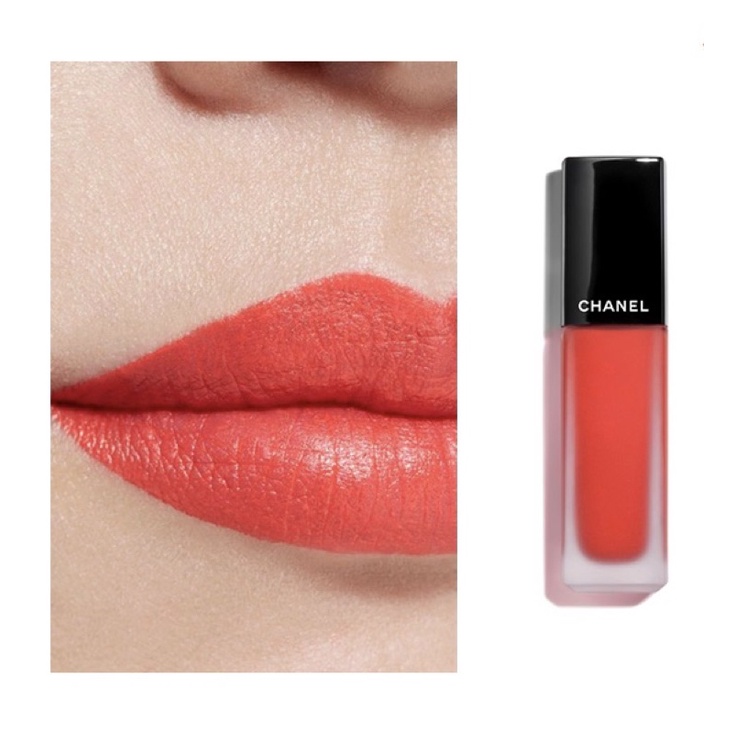 Son Kem Chanel 164 Entusiasta Allure Ink Hồng Cam Tester