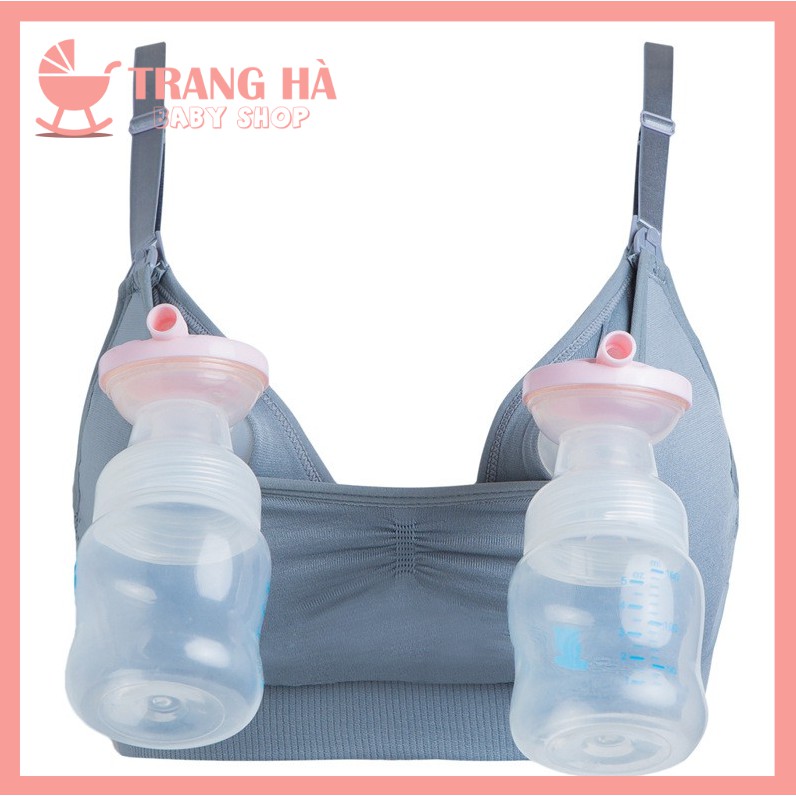 🍒𝑺𝒊𝒆̂𝒖 𝑲𝒉𝒖𝒚𝒆̂́𝒏 𝑴𝒂̣𝒊 🍒Áo Lót Bầu Và Cho Con Bú Chống Chảy Xệ-Áo Hút Sữa Rảnh Tay | BigBuy360 - bigbuy360.vn