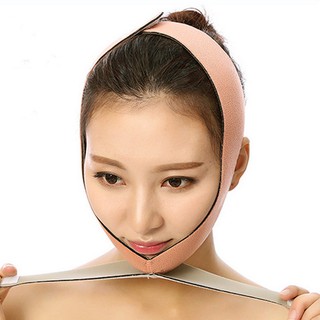 AIOⒶ Mặt nạ thon gọn mặt tạo dáng V-line chống nhăn có quai đeo