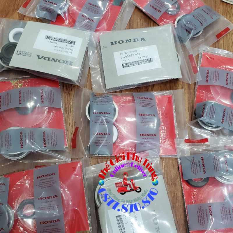 Bộ phốt bơm nước Sonic, Winner zin Indonesia - 91205-KF0-003