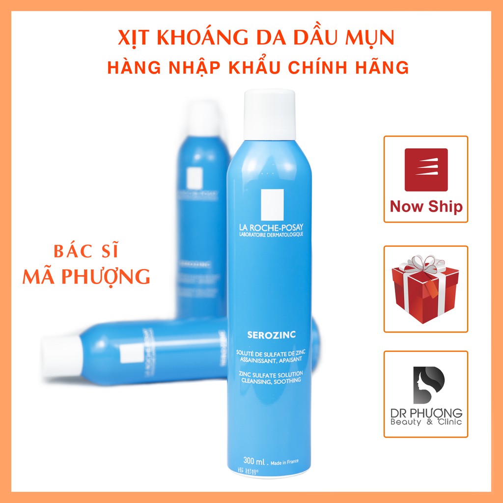 Xịt Khoáng Giúp Làm Sạch Và Dịu Da La Roche-Posay Serozinc