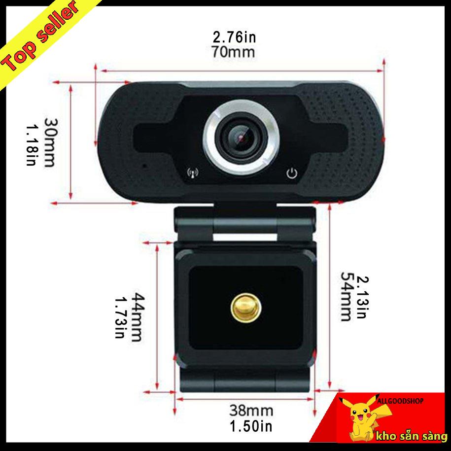 Webcam không cần trình điều khiển độ phân giải cao 1080P cổng USB cho máy tính | BigBuy360 - bigbuy360.vn