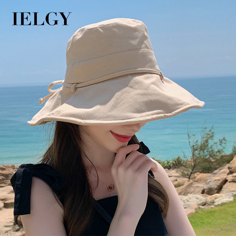 IELGY Nón Tai Bèo Chống Nắng Mùa Hè Phong Cách Nhật Hàn Cho Nữ