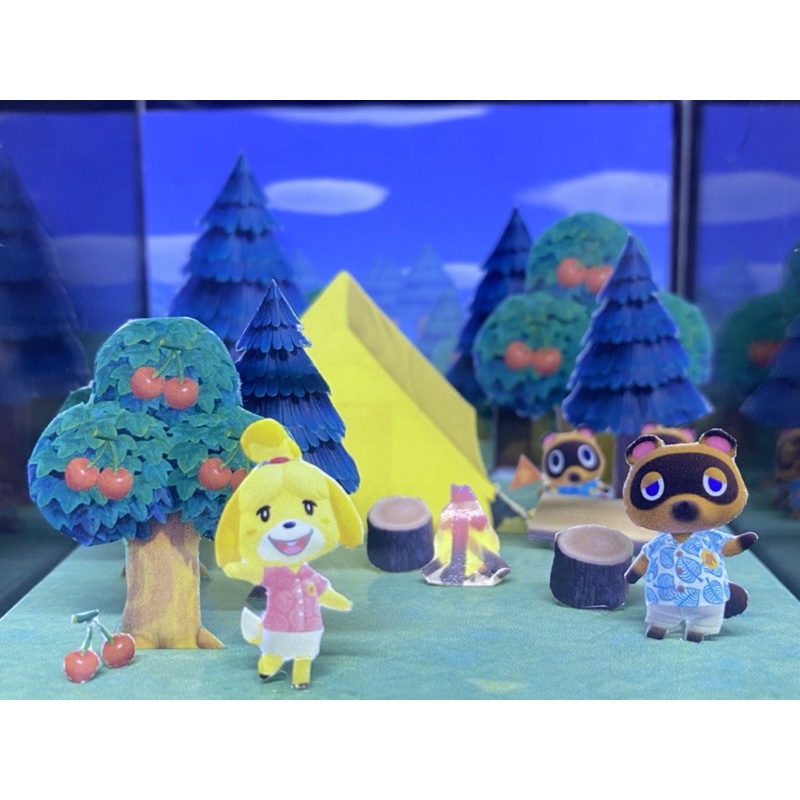 Hộp Cube mô hình Animal Crossing