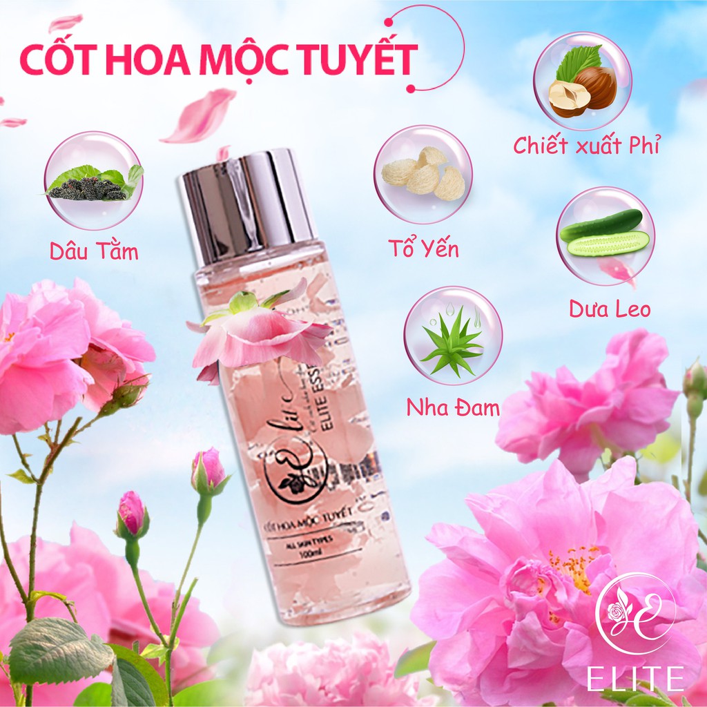 Elite Essence Dưỡng Da Thượng Hạng – Cốt Hoa Mộc Tuyết