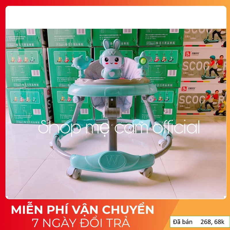 Xe Tròn Tập Đi Cho Bé hot hit 2021 Có Bàn Ăn Dặm. Có bộ đủ như video[Hàng chuẩn] 1B