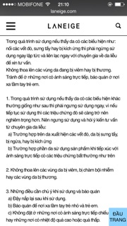 💥 Mask ngủ cho môi Laneige - 3g