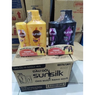 Dầu gội sunsilk 640ml tặng dầu xả