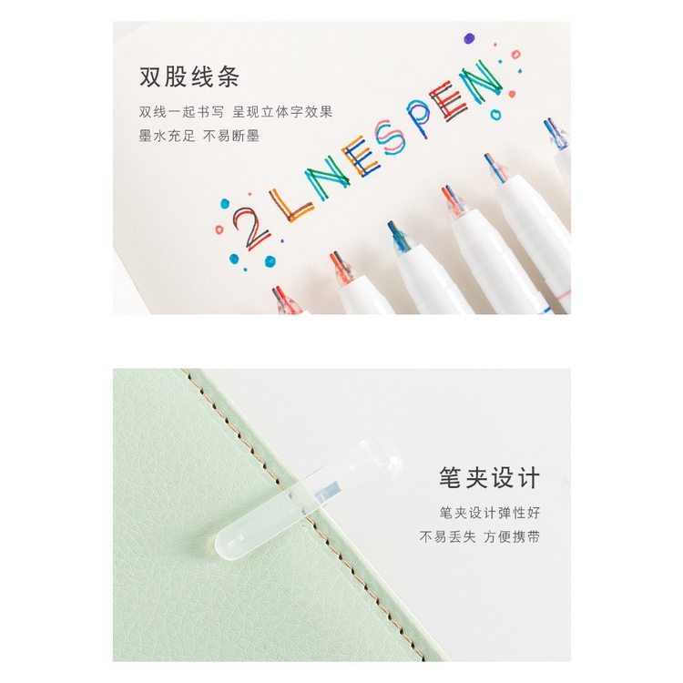 1 bút bi ngòi 0.5mm nhiều màu tùy chọn NIKKI
