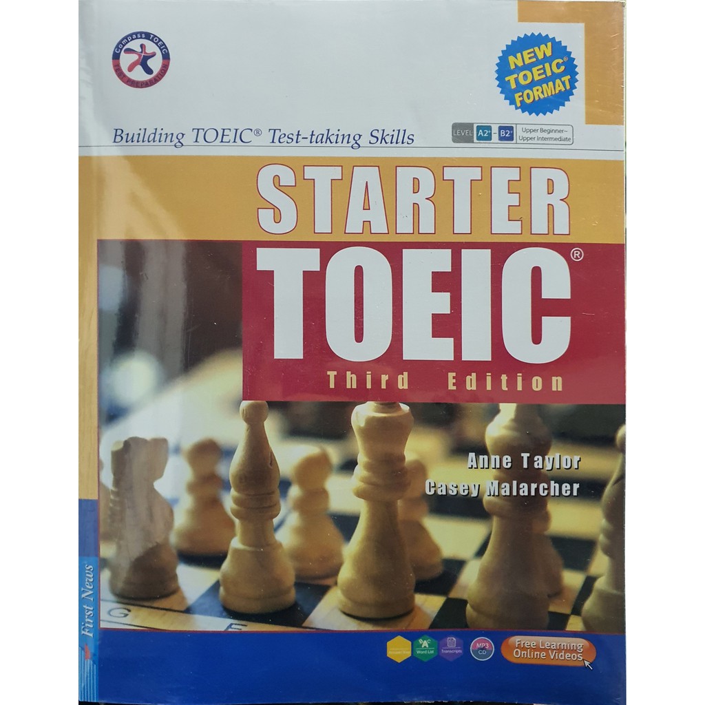 Sách - Starter Toeic Third Edition ( Quét Mã QR Tải File Nghe )