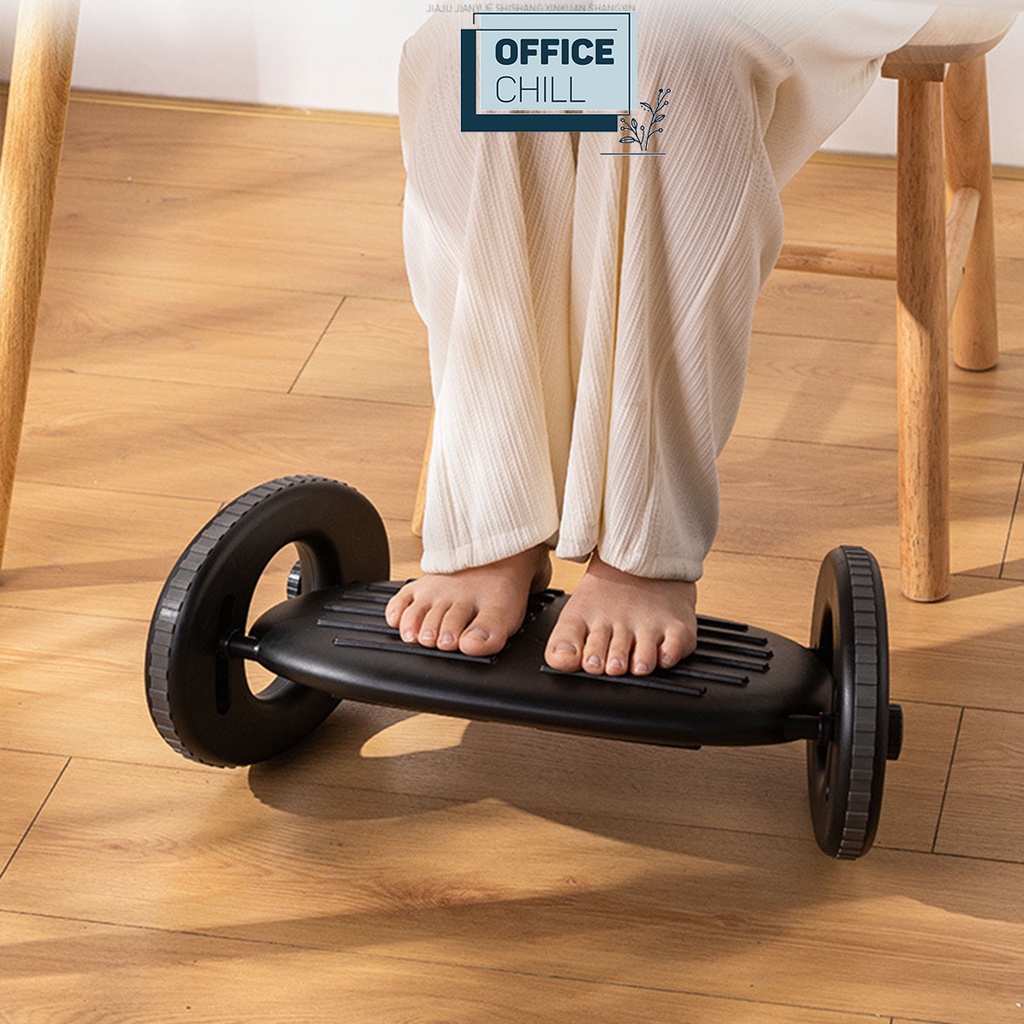 Ghế Kê Chân Bập Bênh Công Thái Học, Gác Chân Làm Việc Học Tập Ergonomic Swings Adjustable Footrest OFFICE CHILL