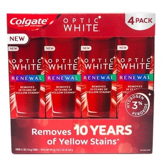 Kem đánh răng Colgate Optic White 130g