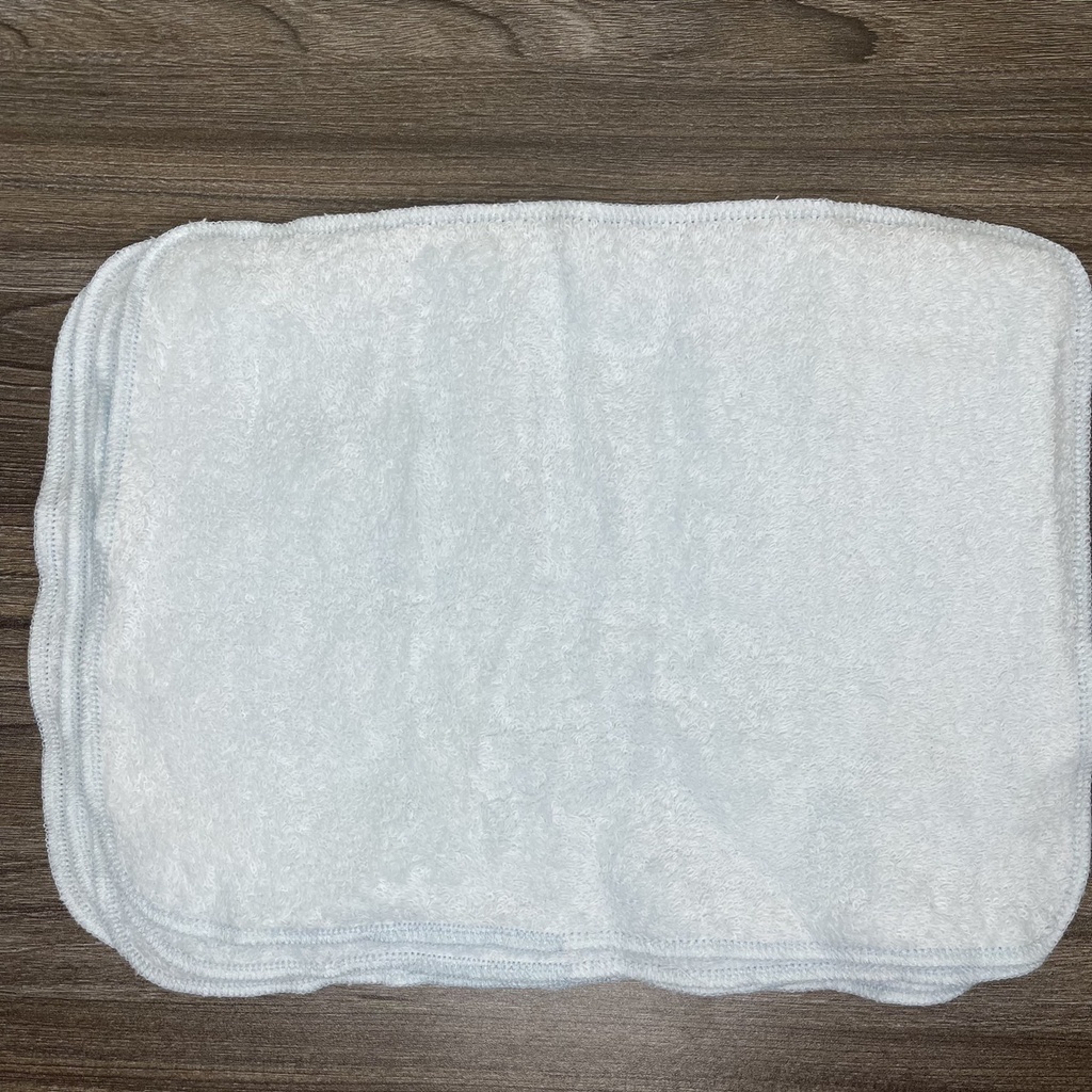 Khăn mặt xô cho bé chất liệu cotton mềm mịn thấm hút nước không gây kích ứng cho bé từ 0-10 tuổi Dolhome