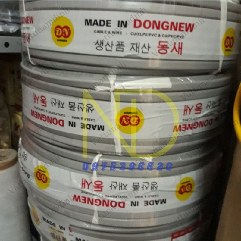 Dây điện 3 lõi đồng 1.5 và 2.5