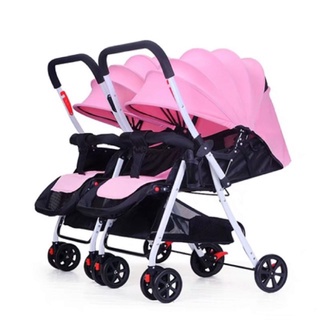 Xe đẩy đôi cao cấp 2 chiều cho bé , xe đẩy đôi tách rời làm 2 xe