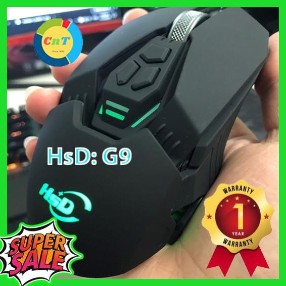 Chuột Máy Tính Gamming G9 Cao Cấp Bảo Hành Đổi Mới 1 Năm