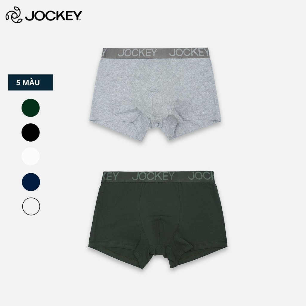 [Mã FAMALLT5 giảm 15% đơn 150K] Combo 02 Quần Lót Nam Jockey Trunk Thun Cotton - JAMB0411