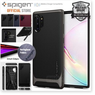 [HÀNG CHÍNH HÃNG] Ốp lưng Samsung Galaxy Note 10 / Note 10+ Spigen Neo Hybrid nút bấm mềm êm tay khi sử dụng