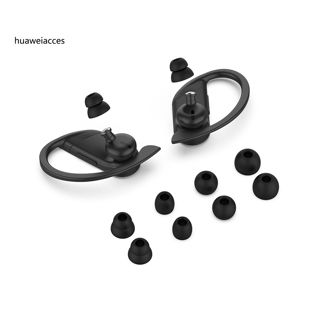 Set 8 Nút Tai Nghe Nhét Tai Mini Bằng Silicon Mềm Cho Powerbeats Pro / 3