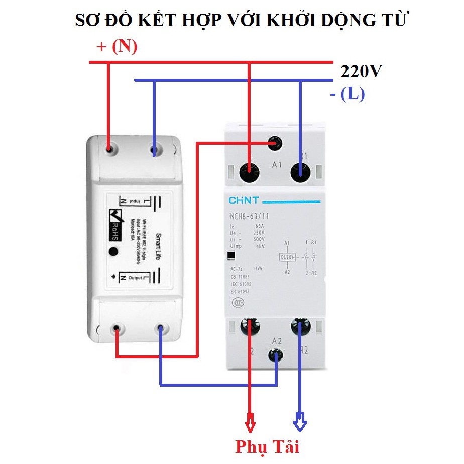 Công tắc wifi Smart life - PHIÊN BẢN TIẾNG VIỆT, công tắc điều khiển từ xa