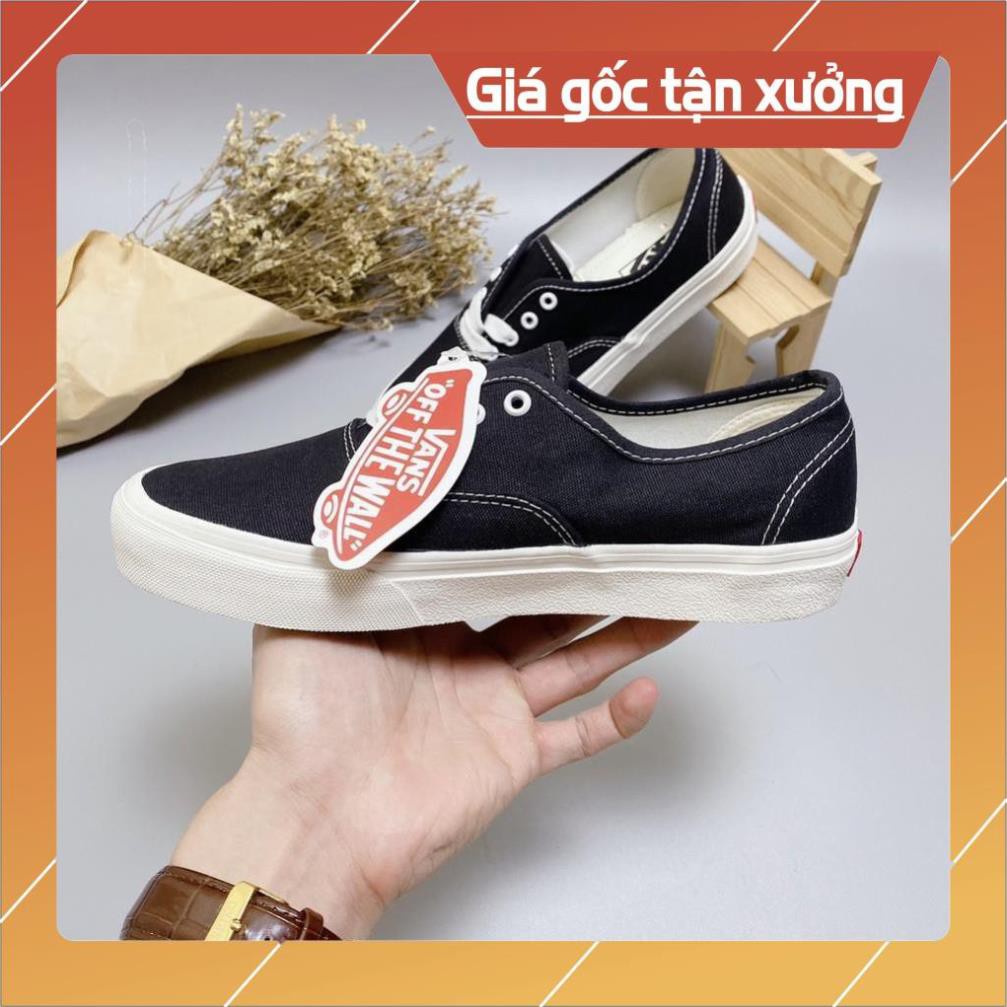 [ Freeship - Xả Kho ] Giày Thể Thao Van Classic Nam Nữ, Giày Vải Basic Màu Đen