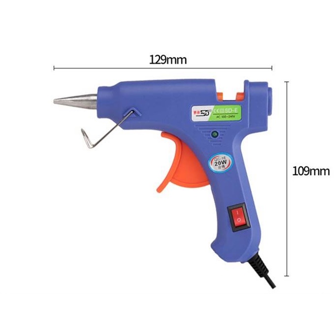 Súng bắn keo SD-E 20W loại bé  Hàng loại I