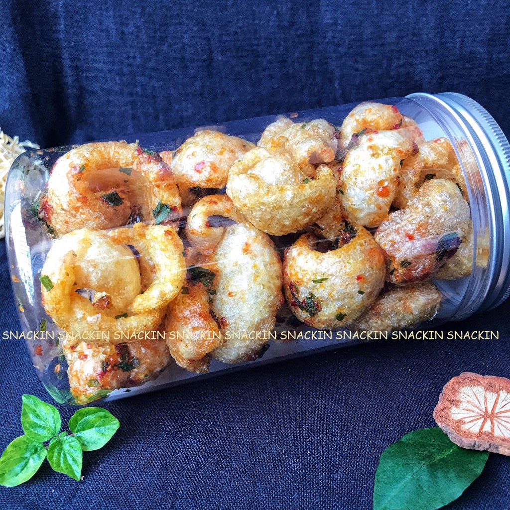 Da heo mắm hành SNACKIN, mặn ngọt đậm vị hũ pet, ăn vặt Hà Nội | BigBuy360 - bigbuy360.vn