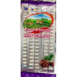1 vỉ có 20 viên kẹo dẻo sữa hương khoai môn