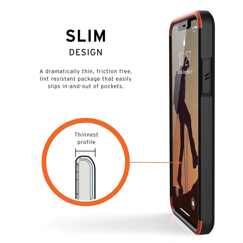 UAG Ốp Điện Thoại Chống Sốc Cho Iphone 11 Pro Xs Max Xr X 8 7 6 6s Plus