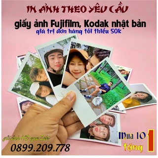 In hình, In ảnh theo yêu cầu trên giấy ảnh chuyên dụng, công nghệ LAB FUJIFILM cho chất lượng ảnh và độ bền cực cao