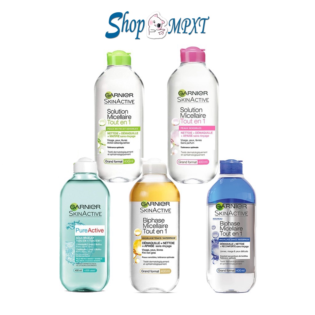 💧Chính Hãng Pháp💧 Nước tẩy trang Garnier Pháp 400ml