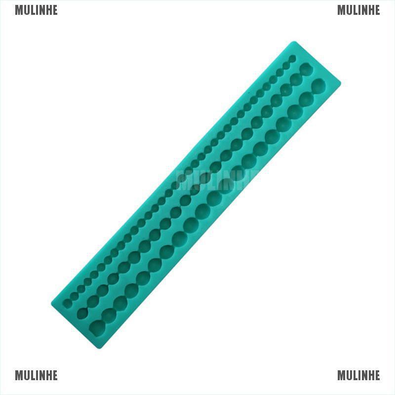 Khuôn silicone tạo hình ngọc trai 3D trang trí bánh
