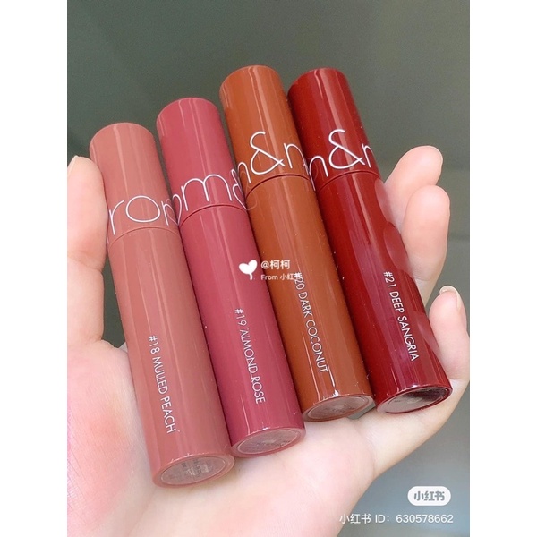 MÀU MỚI - Son Romand Juicy Lasting Tint