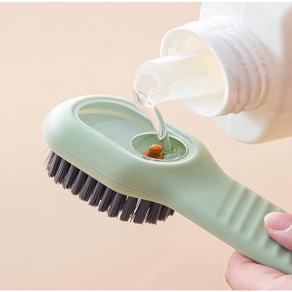 PVN49624 Bàn Chải Lông Mềm Có Chỗ Đựng Xà Phòng Đa Năng Tiện Dụng Cho Gia Đình Giá Rẻ