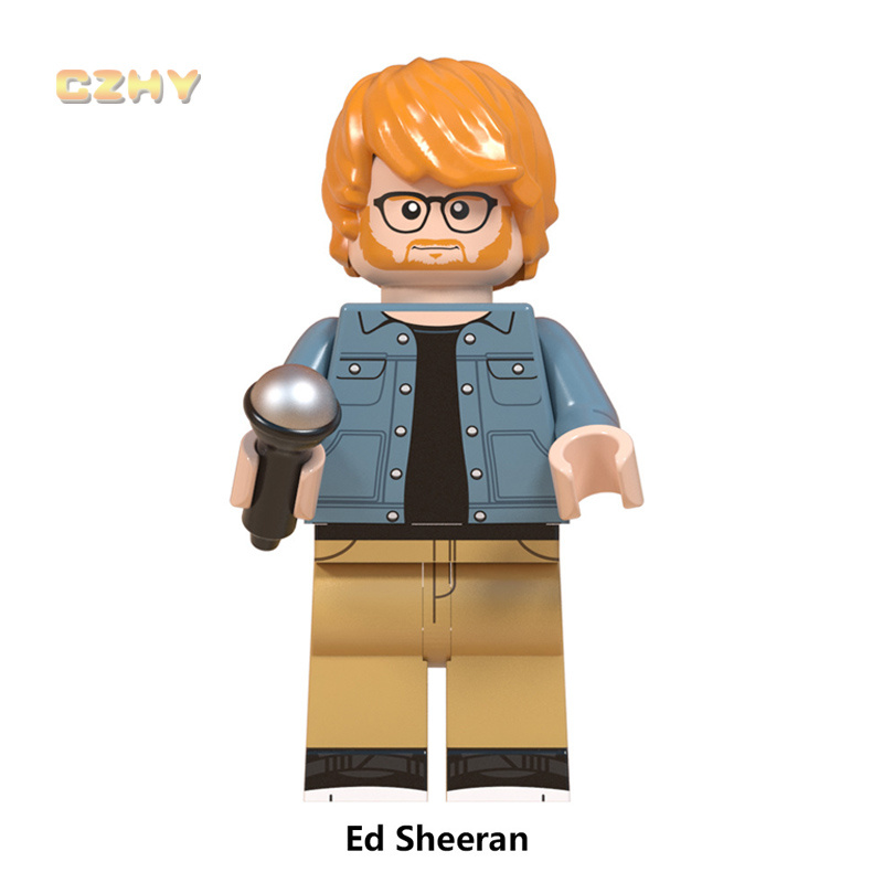 Đồ Chơi Mô Hình Ca Sĩ Nổi Tiếng Ed Sheeran Series Lễ Kỉ Niệm Giáo Dục Cho Trẻ Em